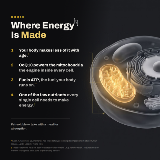 CoQ10 Cellular Energy Capsules
